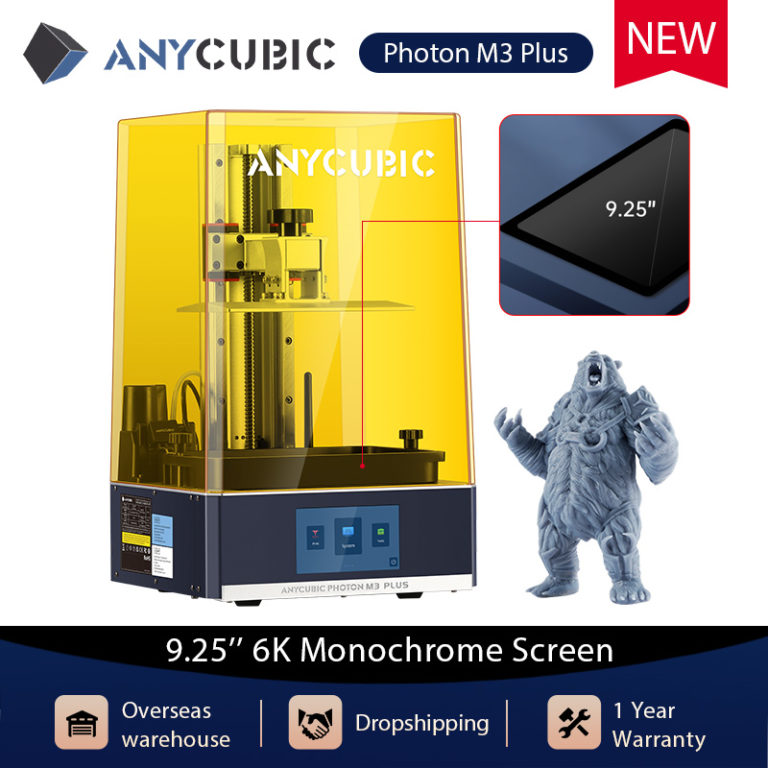 ANYCUBIC M3 Ultra 3D Printer 2K 4K 6K Monochrome Screen High Resolution ...