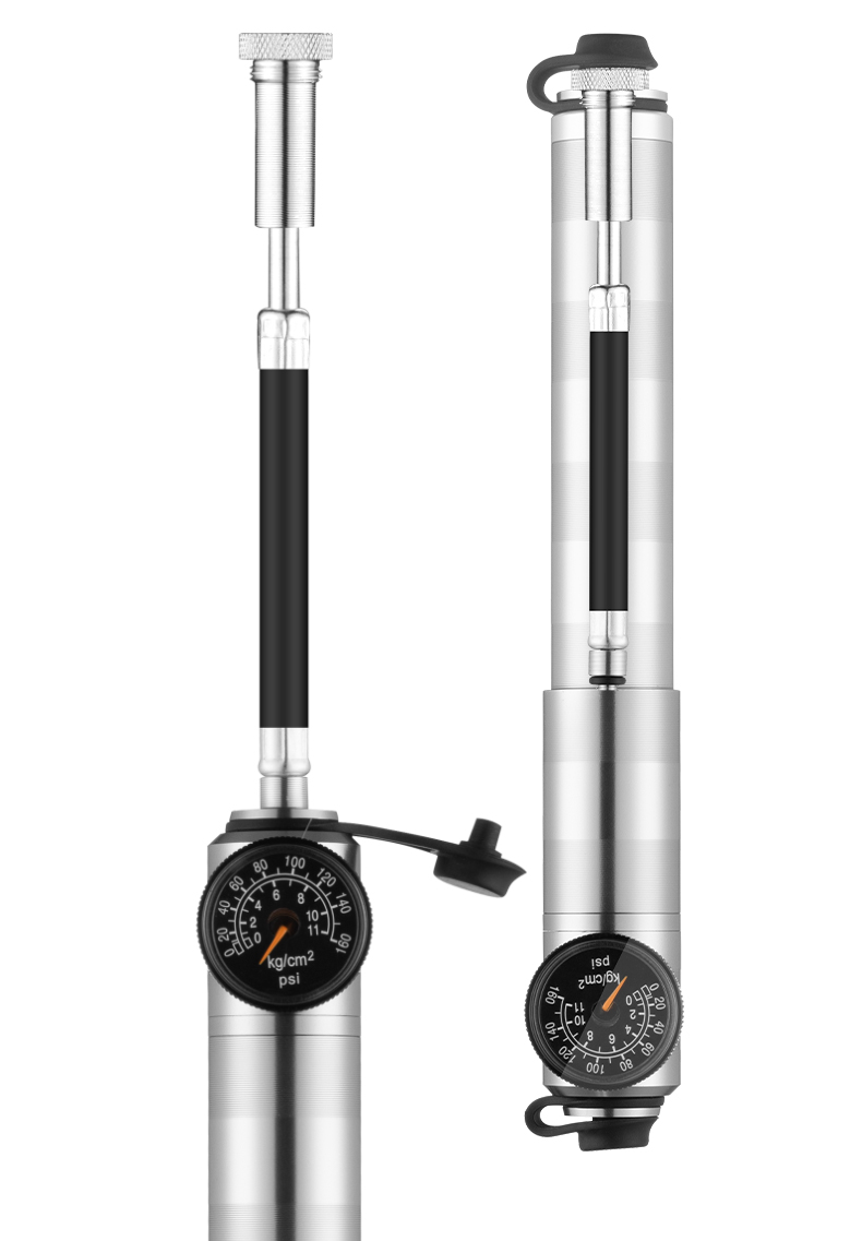 ROCKBROS Bicycle Pump130PSI Air Pump Aluminum Alloy Portable ROCKBROS Bicycle Pump130PSI Air Pump Aluminum Alloy Portable