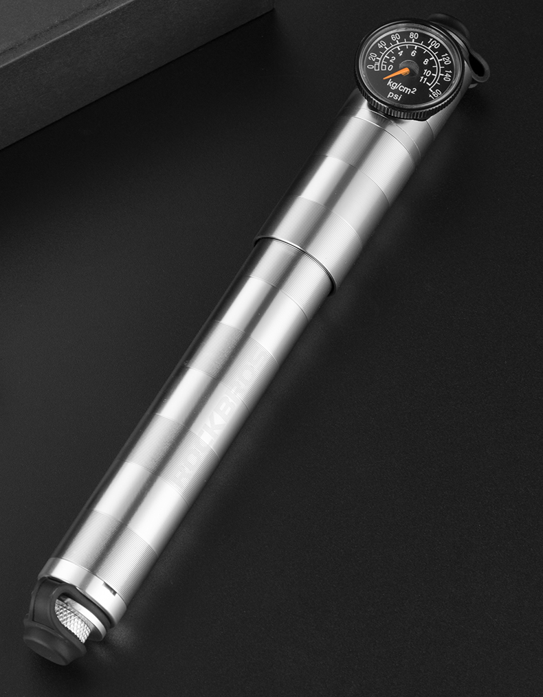 ROCKBROS Bicycle Pump130PSI Air Pump Aluminum Alloy Portable ROCKBROS Bicycle Pump130PSI Air Pump Aluminum Alloy Portable