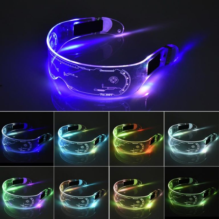 Colorful Luminous Glasses for Music Bar KTV Valentine Party Decoration LED Goggles Festival Performance Props - Image 3