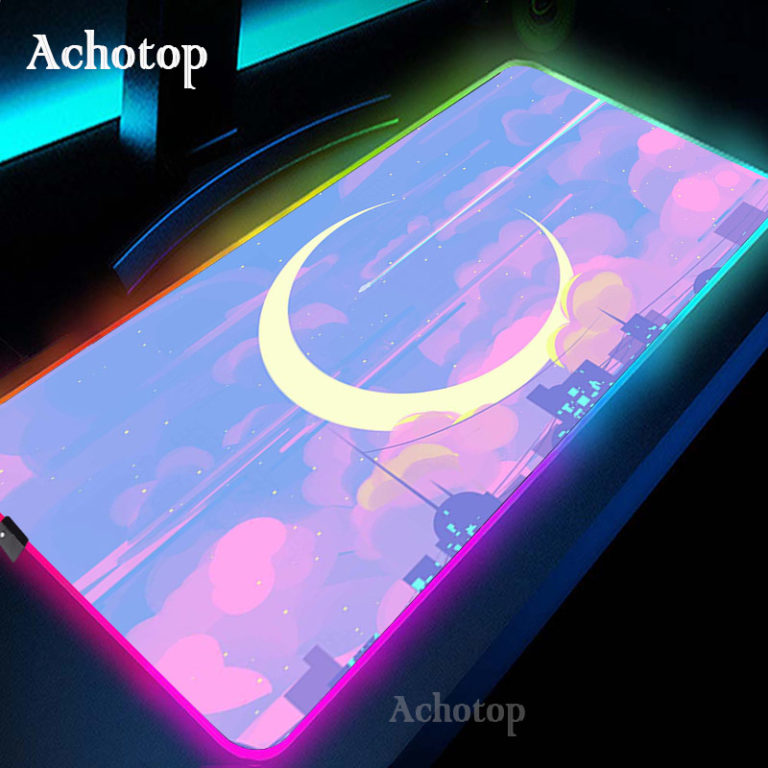 Anime Gaming Mouse Pad RGB Large 900x400 Desk Mat - Image 3