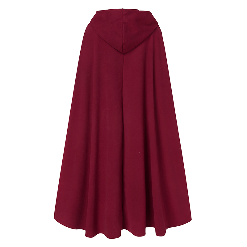 Stylish Long Cape Cloak Hooded Wool Blend Cloak Coat Warm Cosplay Jackets Outwear Windbreaker Stylish Long Cape Cloak Hooded Wool Blend Cloak Coat Warm Cosplay Jackets Outwear Windbreaker