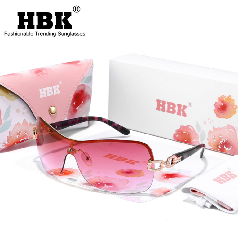 HBK Italy Sunglasses TOP QUALITY Brand For Summer Style Sunnies Shades Sun Glasses Female UV400