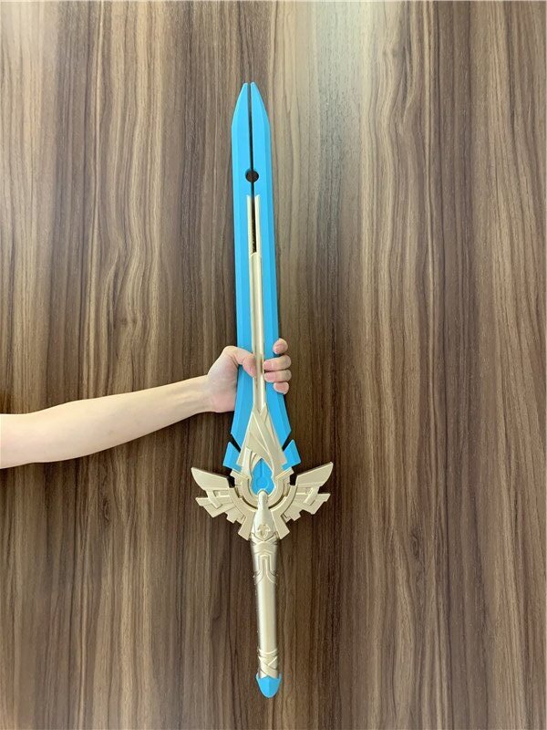 Genshin Impact All Sword The End Of The Wolf Sword Diluc Sword Cosplay Weapon Props Safety PU Gravestone Sword Genshin Impact All Sword The End Of The Wolf Sword Diluc Sword Cosplay Weapon Props Safety PU Gravestone Sword