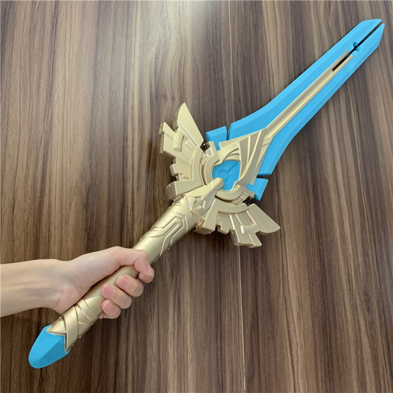 Genshin Impact All Sword The End Of The Wolf Sword Diluc Sword Cosplay Weapon Props Safety PU Gravestone Sword Genshin Impact All Sword The End Of The Wolf Sword Diluc Sword Cosplay Weapon Props Safety PU Gravestone Sword