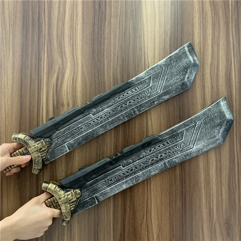 Genshin Impact All Sword The End Of The Wolf Sword Diluc Sword Cosplay Weapon Props Safety PU Gravestone Sword Genshin Impact All Sword The End Of The Wolf Sword Diluc Sword Cosplay Weapon Props Safety PU Gravestone Sword