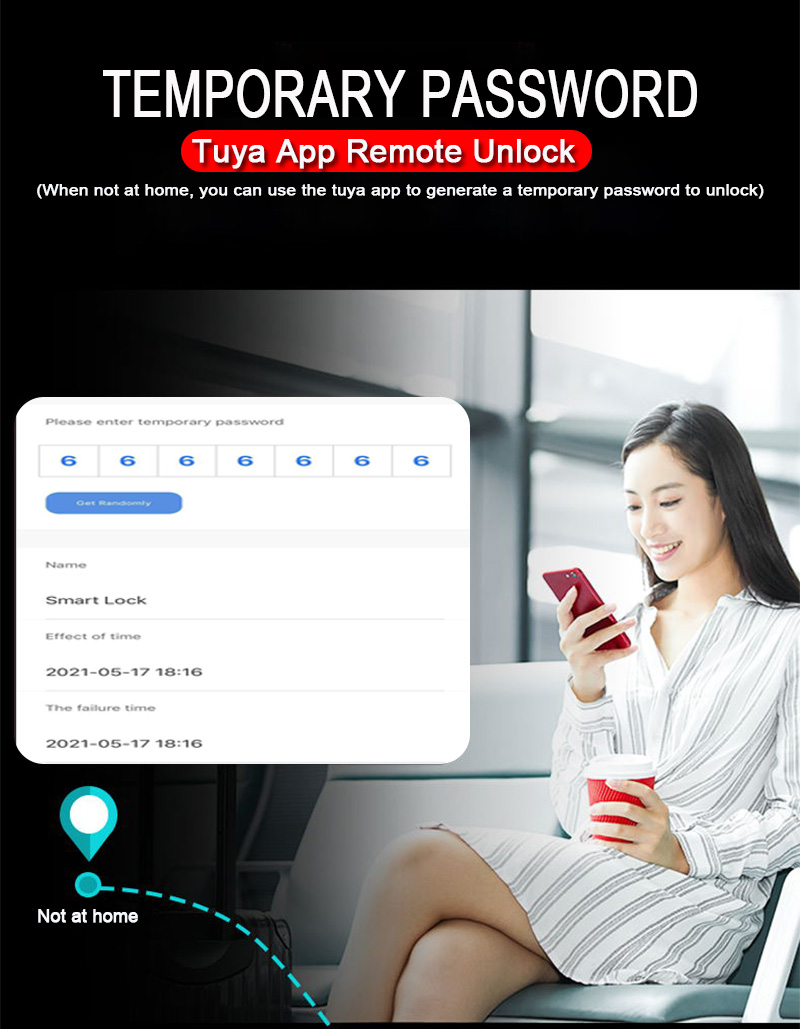 Electronic Smart Door Lock With Biometric Fingerprint / Smart Card / Password / Key Unlock/ USB Emergency Charge Electronic Smart Door Lock With Biometric Fingerprint / Smart Card / Password / Key Unlock/ USB Emergency Charge