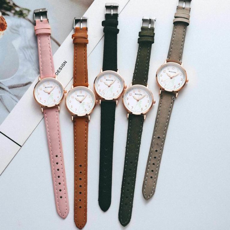 For Ladies Luminous Women Simple Watches Leather - Image 3