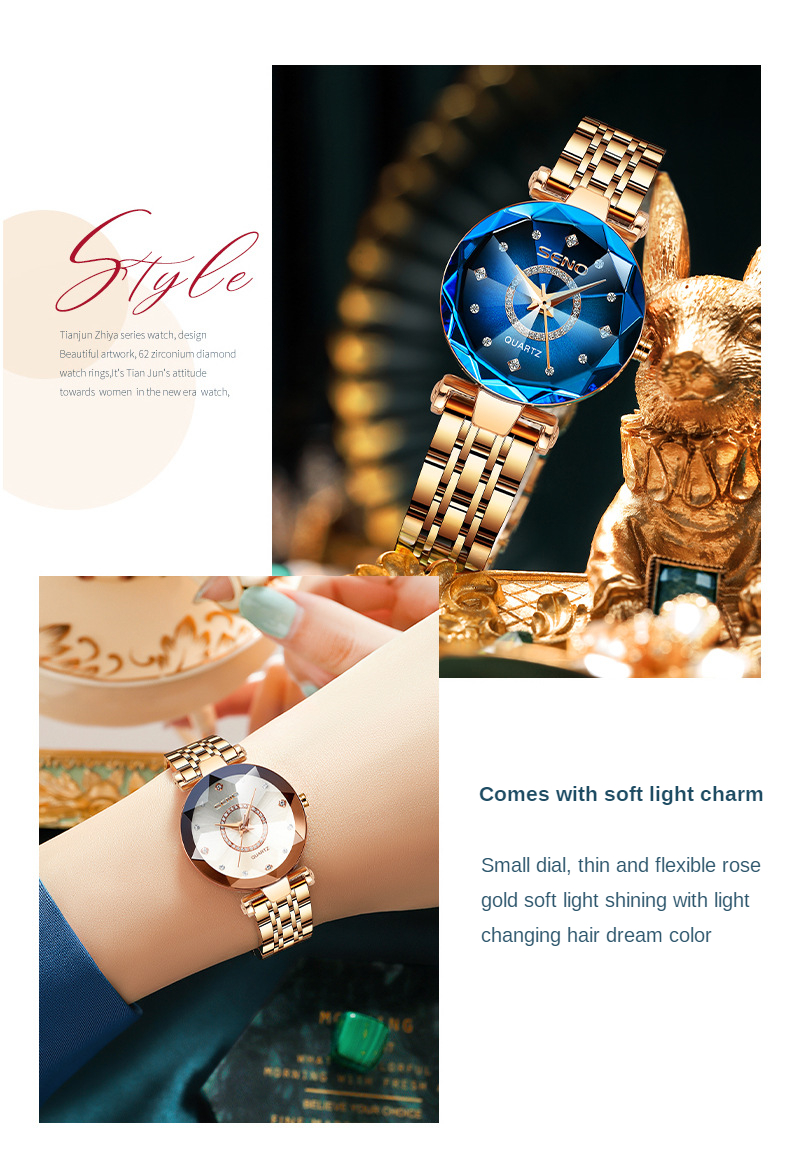Fashion Watches For Women Ladies Luxury Brand Montre Reloj Mujer Zegarek Damski