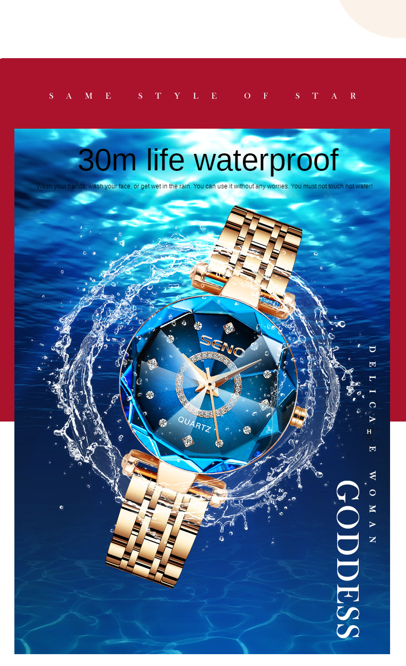 Fashion Watches For Women Ladies Luxury Brand Montre Reloj Mujer Zegarek Damski