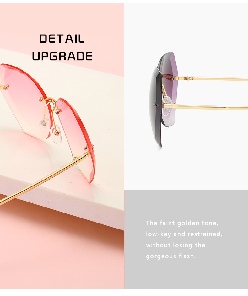 New Brand Foamless Sunglasses For Women And Men UV4000 Protection