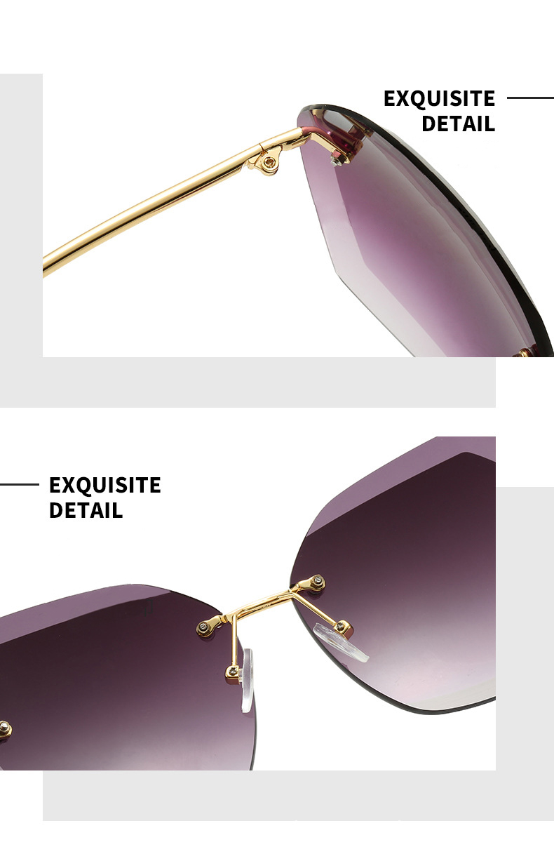 New Brand Foamless Sunglasses For Women And Men UV4000 Protection