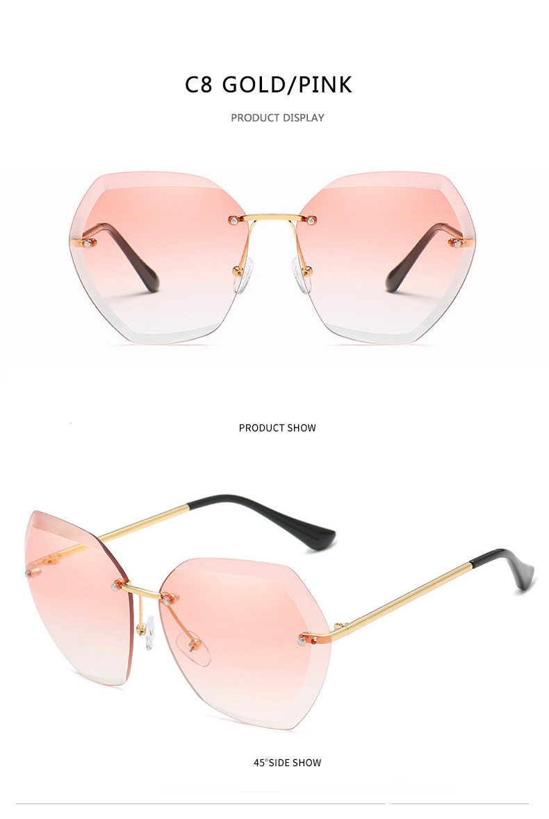 New Brand Foamless Sunglasses For Women And Men UV4000 Protection